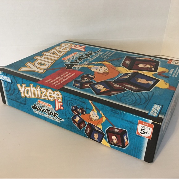 Yahtzee Jr Avatar The Last Airbender Complete Game with Unopened Pieces - Picture 6 of 6